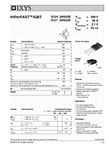 DataSheet IXGH 28N30B pdf